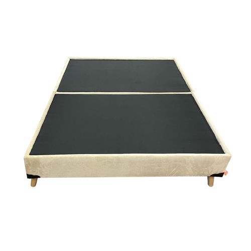 Base Cama Romance Relax Premium Clásica Beige
