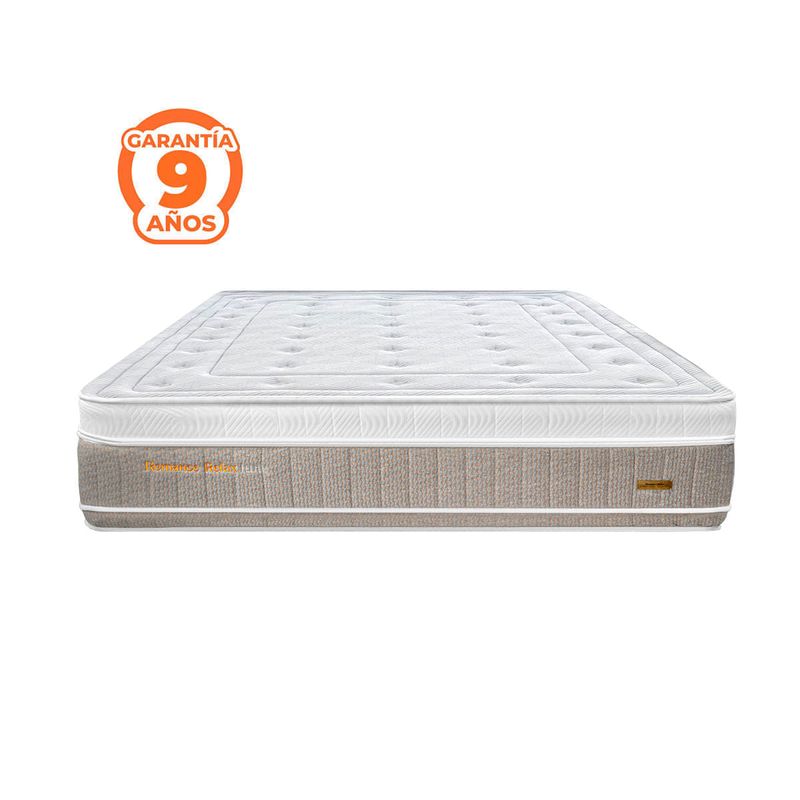 combo romance relax emperador elite advance hycare doble + almohada ultra confort S