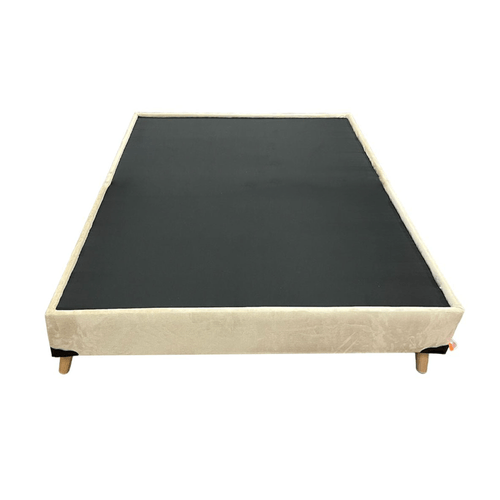 Base Cama Romance Relax Premium Clásica Beige