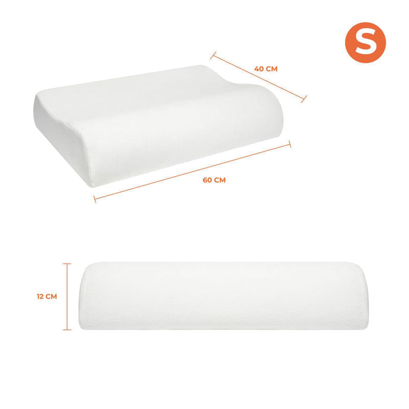 4 almohada semisuave y adaptable confort S