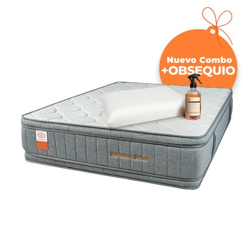 Combo Colchón Confort Navidad Ritual + Almohada + Spray Linos