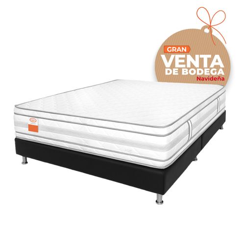 Colchón Pedic Casata Esencial + Base Cama Acacia