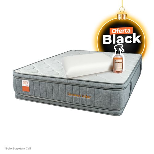 Combo Colchón Confort Navidad Ritual + Almohada + Spray Linos