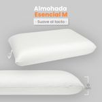 combo romance relax emperador elite hycare sencillo + almohada esencial M