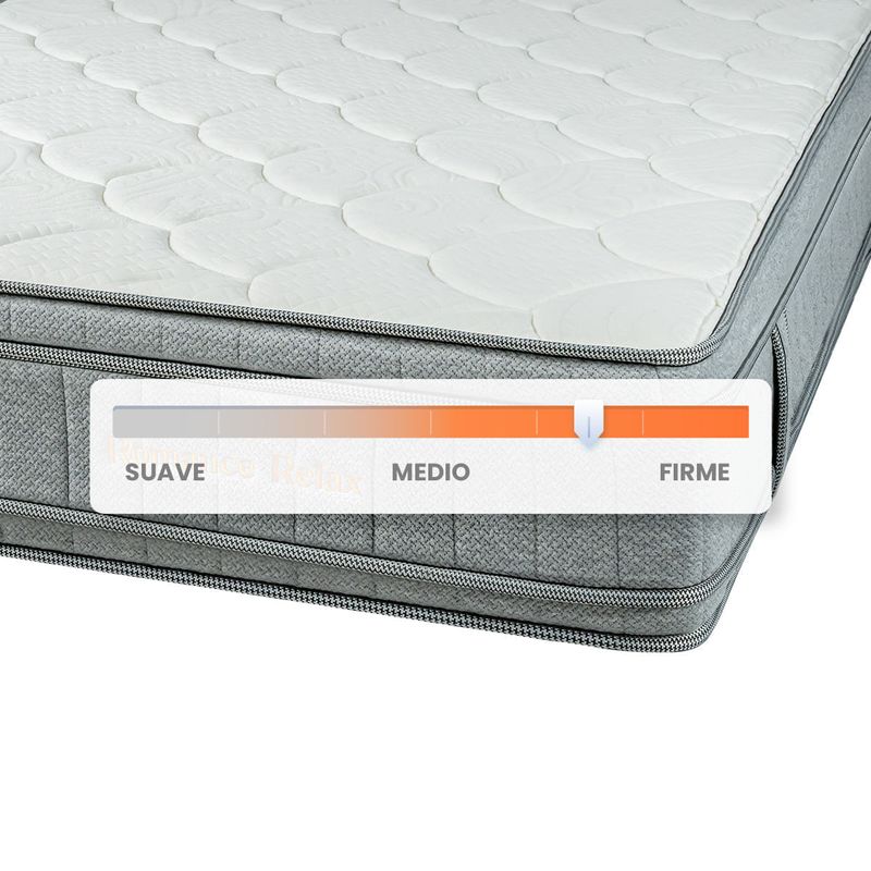 colchon pedic casata premium sencillo + agua de linos