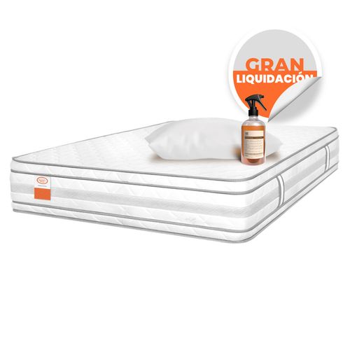 Combo Colchón Pedic Ritual + Almohada + Spray Linos