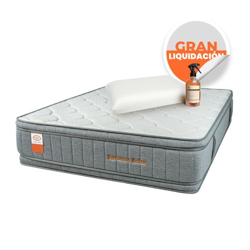 Combo Colchón Confort Ritual + Almohada + Spray Linos