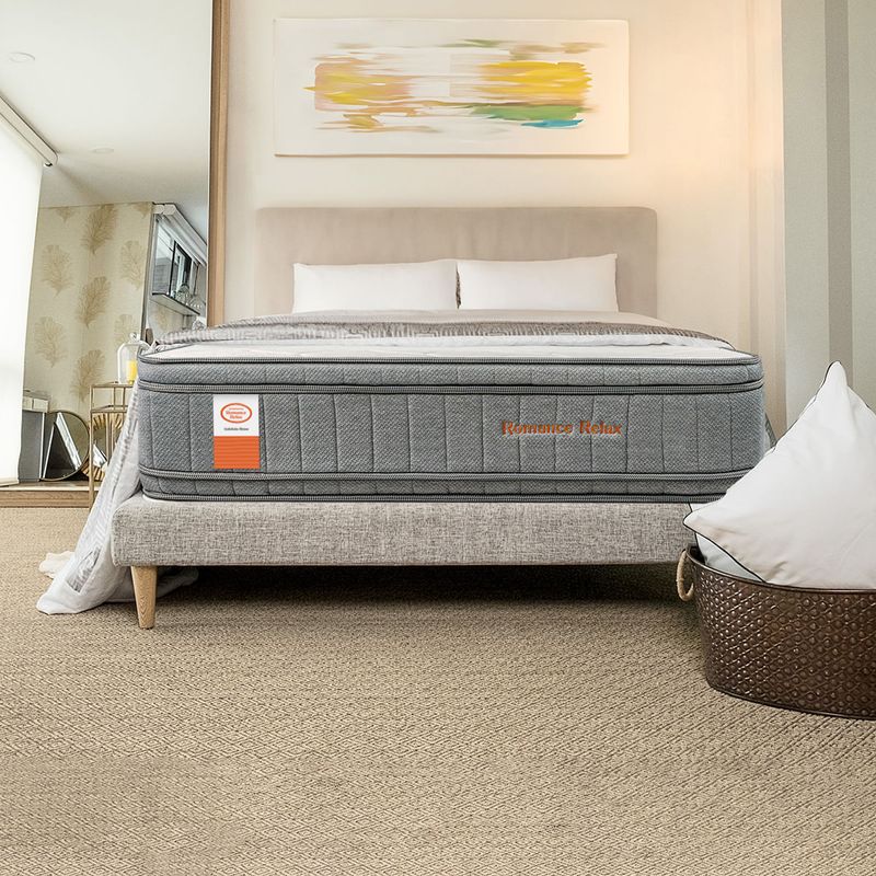 colchon pedic casata premium sencillo + agua de linos