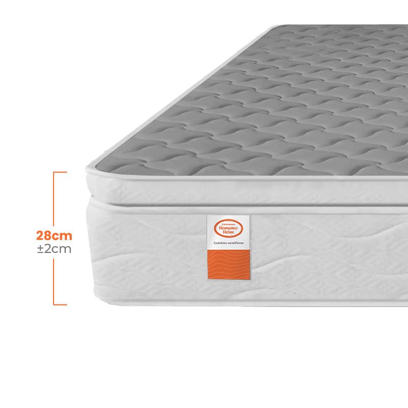 colchón romance relax classic confort esencial sencillo